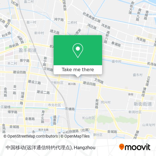 中国移动(远洋通信特约代理点) map