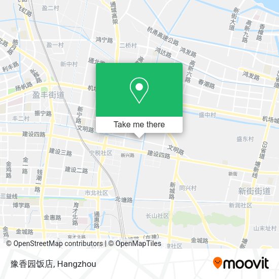 豫香园饭店 map