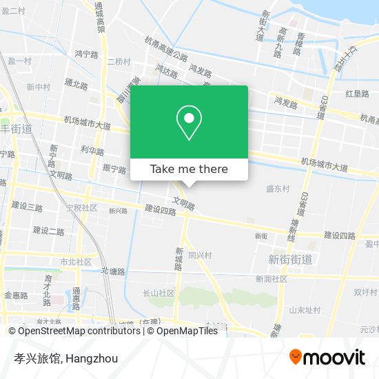 孝兴旅馆 map