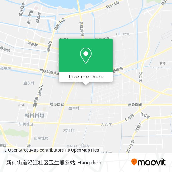 新街街道沿江社区卫生服务站 map