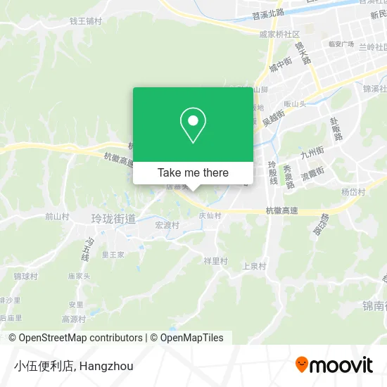 小伍便利店 map