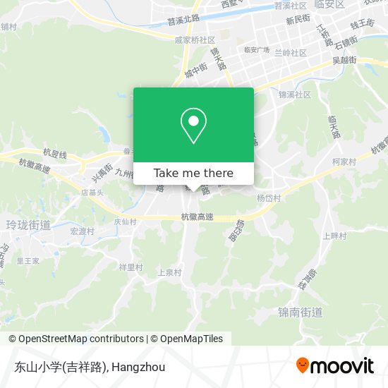 东山小学(吉祥路) map