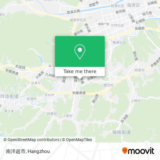 南洋超市 map