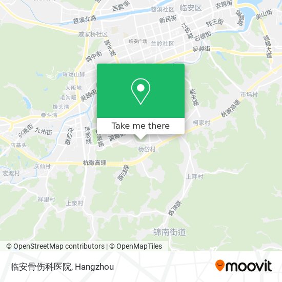 临安骨伤科医院 map