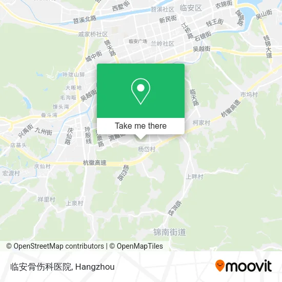 临安骨伤科医院 map