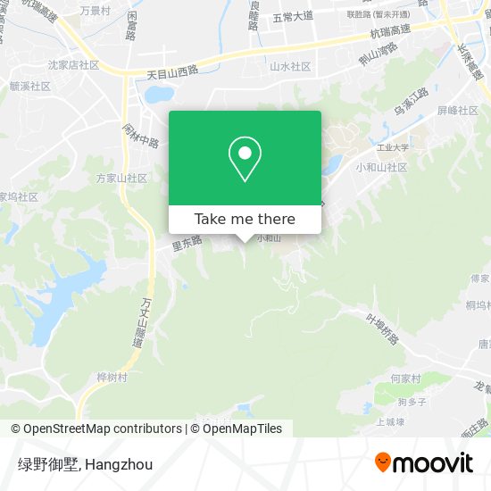 绿野御墅 map
