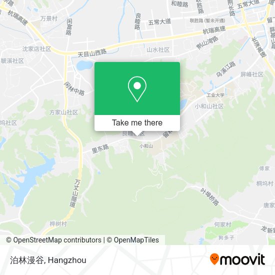 泊林漫谷 map
