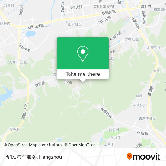 华民汽车服务 map