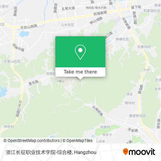 浙江长征职业技术学院-综合楼 map