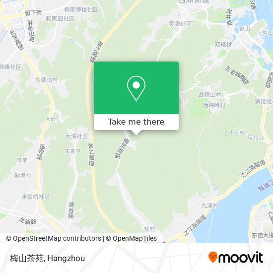 梅山茶苑 map