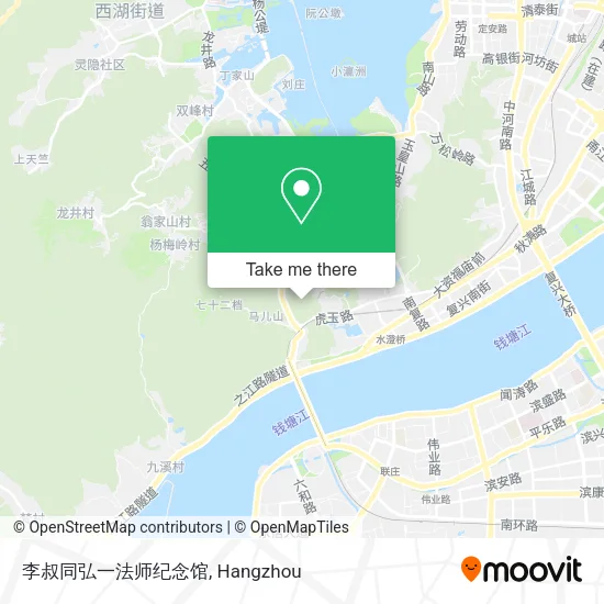 李叔同弘一法师纪念馆 map