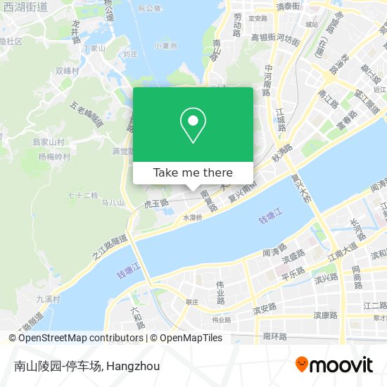 南山陵园-停车场 map
