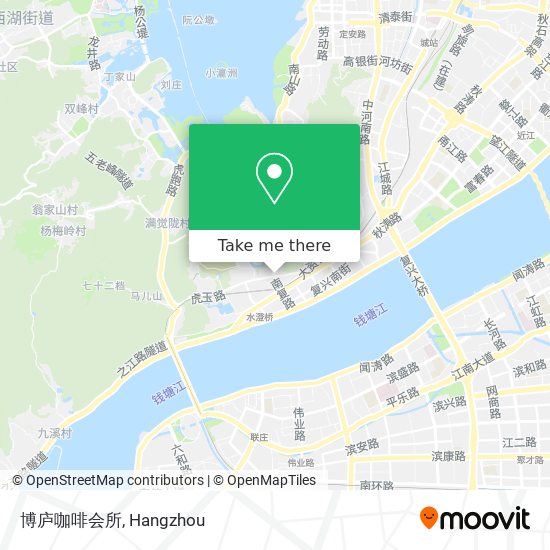 博庐咖啡会所 map