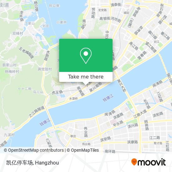 凯亿停车场 map