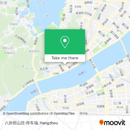 八卦田山庄-停车场 map