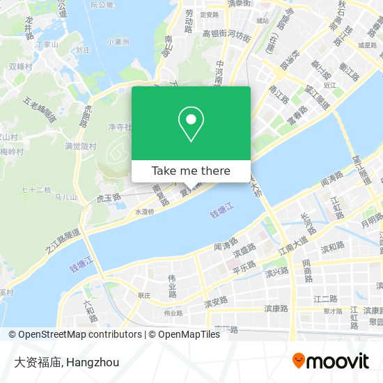 大资福庙 map