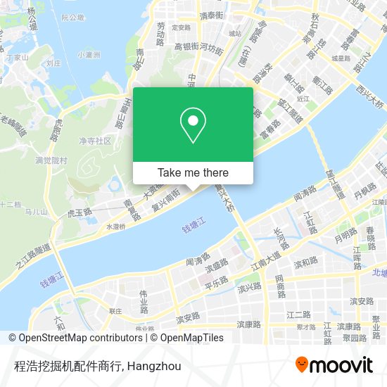 程浩挖掘机配件商行 map