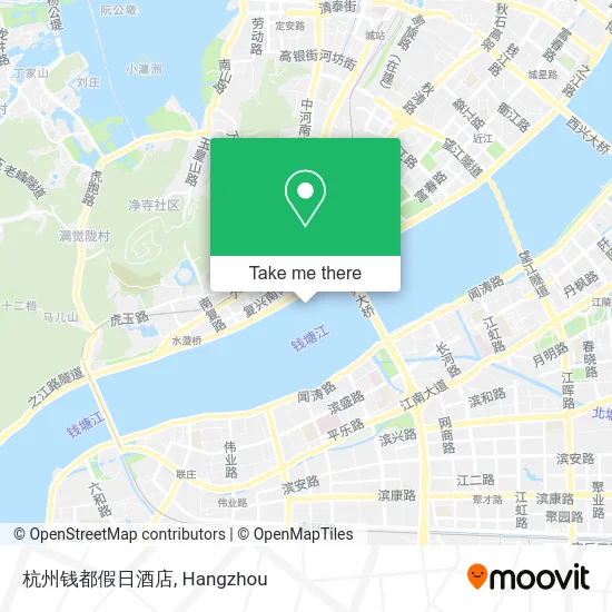 杭州钱都假日酒店 map