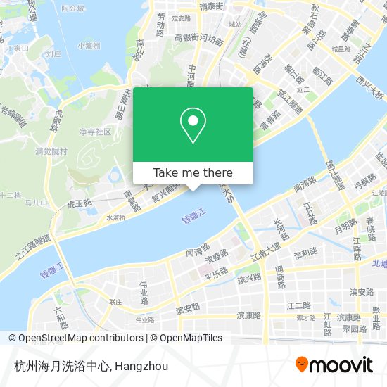 杭州海月洗浴中心 map