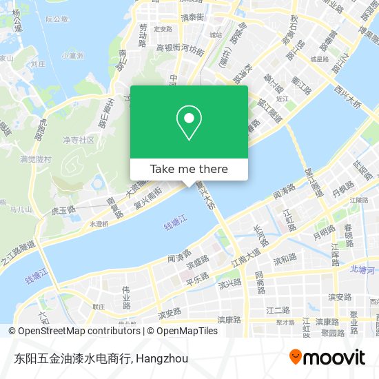 东阳五金油漆水电商行 map