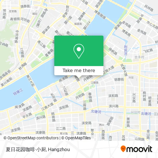 夏日花园咖啡·小厨 map