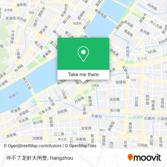 停不了龙虾大闸蟹 map