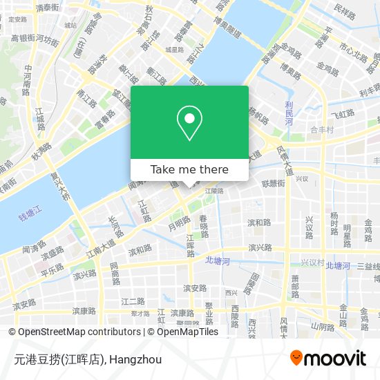 元港豆捞(江晖店) map