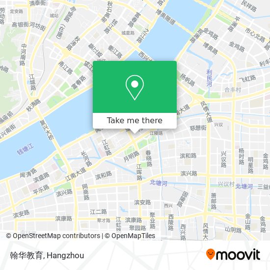翰华教育 map