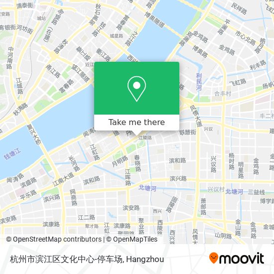 杭州市滨江区文化中心-停车场 map