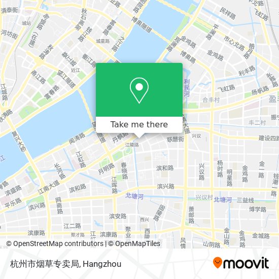 杭州市烟草专卖局 map