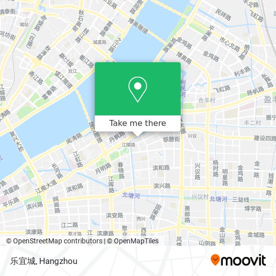 乐宜城 map