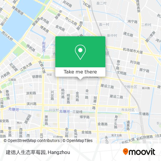 建德人生态草莓园 map