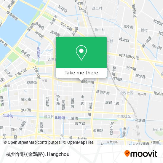 杭州华联(金鸡路) map