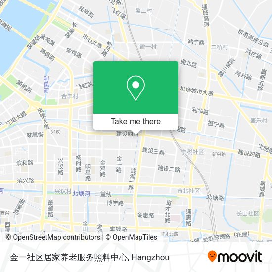 金一社区居家养老服务照料中心 map