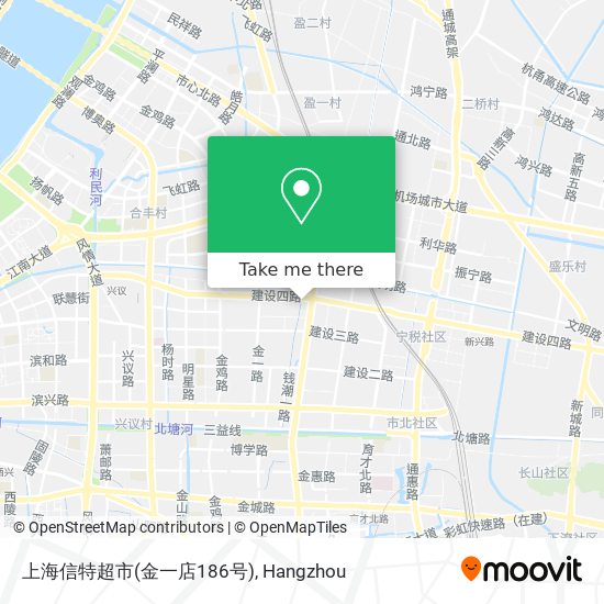 上海信特超市(金一店186号) map