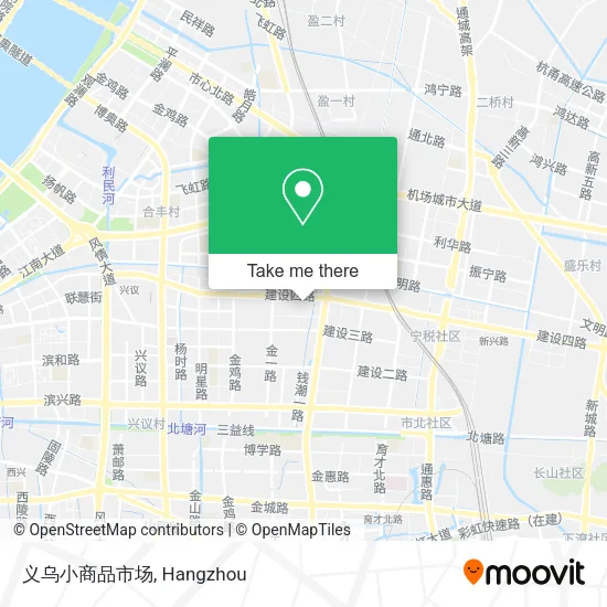 义乌小商品市场 map