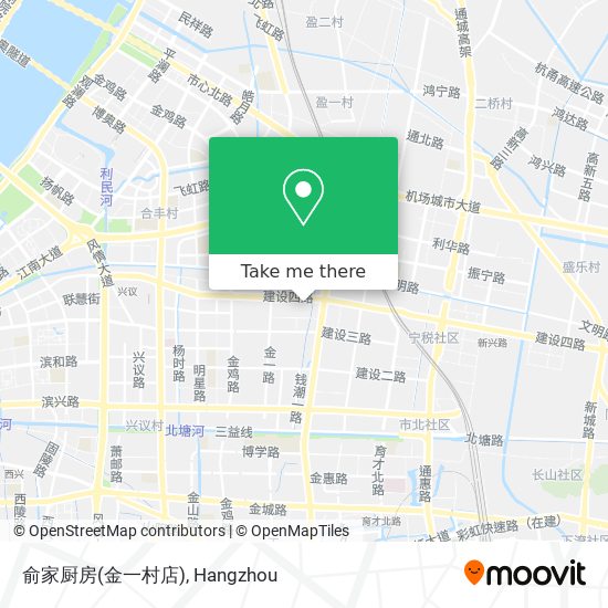 俞家厨房(金一村店) map