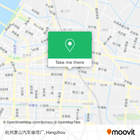 杭州萧山汽车修理厂 map