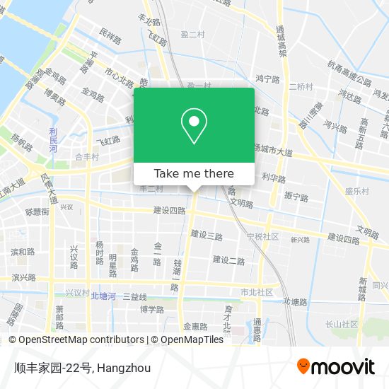 顺丰家园-22号 map