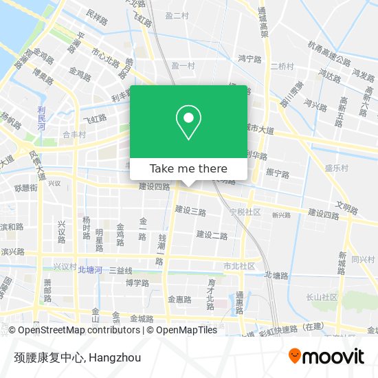 颈腰康复中心 map