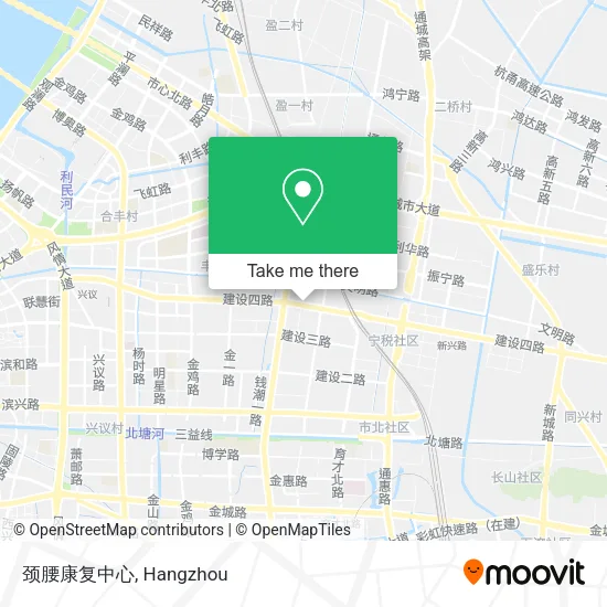 颈腰康复中心 map
