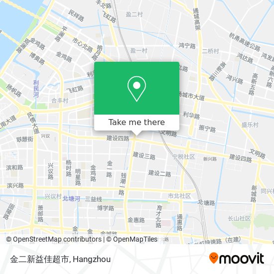 金二新益佳超市 map