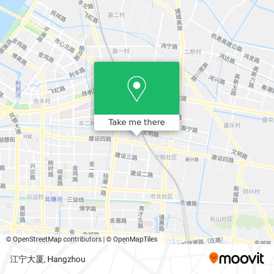 江宁大厦 map