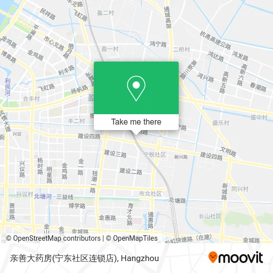 亲善大药房(宁东社区连锁店) map