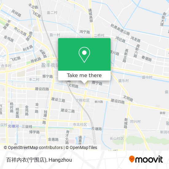 百祥内衣(宁围店) map