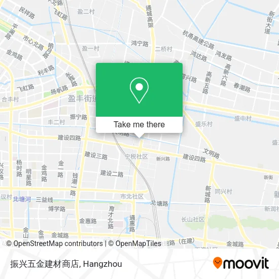 振兴五金建材商店 map