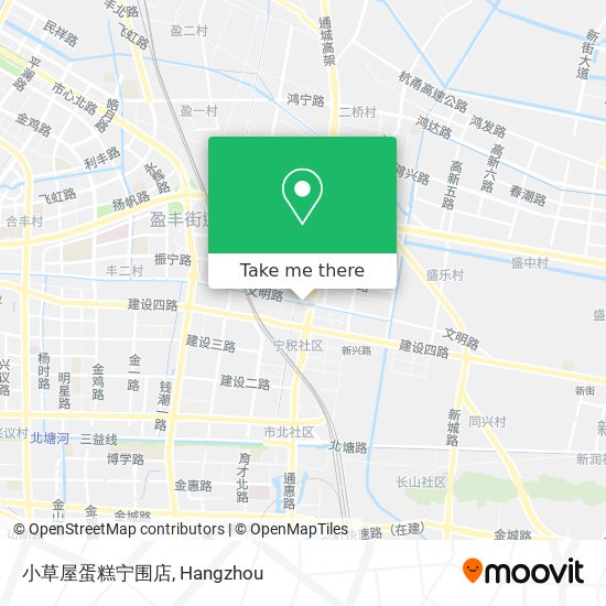 小草屋蛋糕宁围店 map