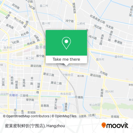蜜菓蜜制鲜饮(宁围店) map
