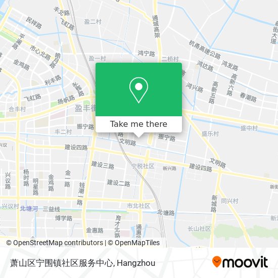 萧山区宁围镇社区服务中心 map