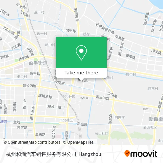 杭州和洵汽车销售服务有限公司 map